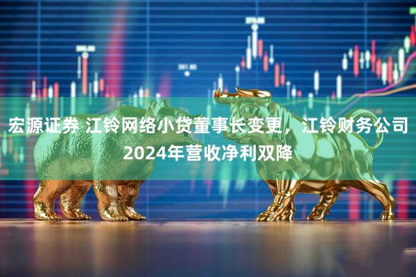 宏源证券 江铃网络小贷董事长变更，江铃财务公司2024年营收净利双降